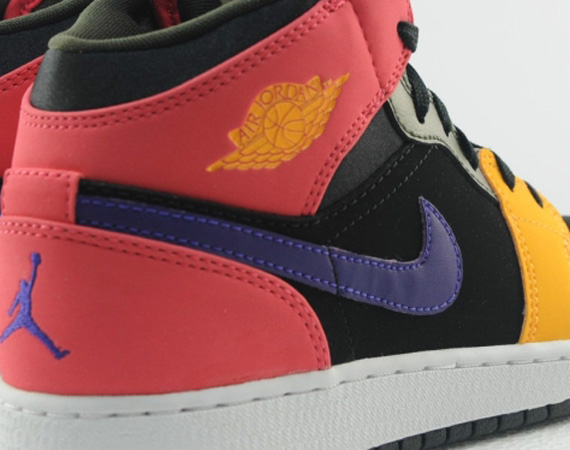 purple and yellow kobe jordans