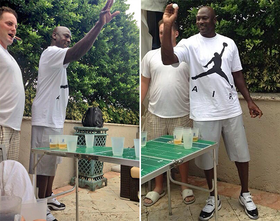 michael jordan wearing jordan 11 concord