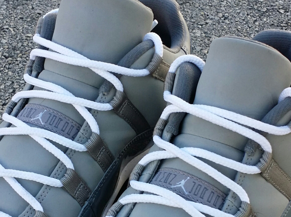 cool grey 11 low on feet