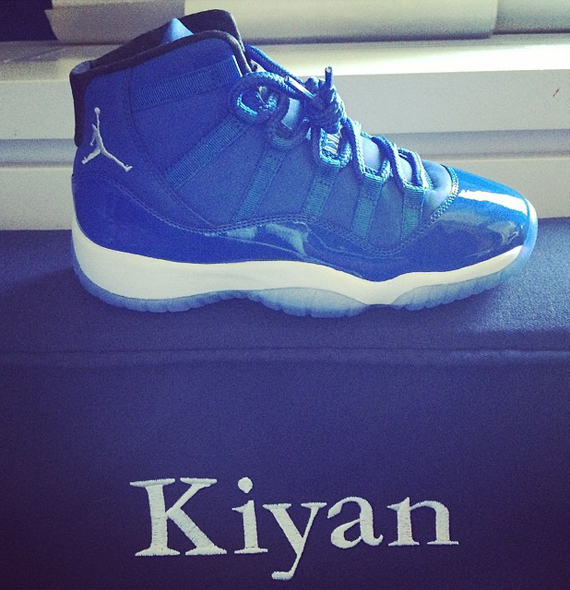 all blue retro 11