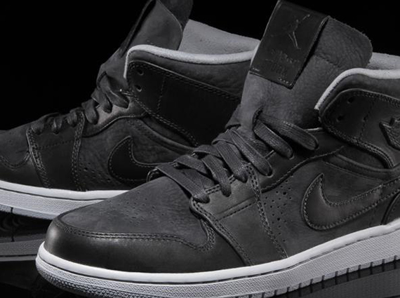 nike air jordan 1 mid nouveau anthracite