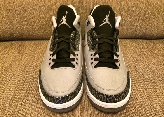 jordan retro 3 wolf grey for sale