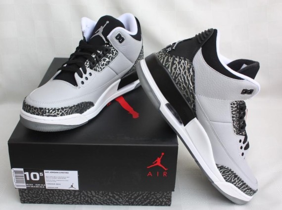 tenis jordan retro 3 wolf grey tenis jordan retro 3 wolf grey