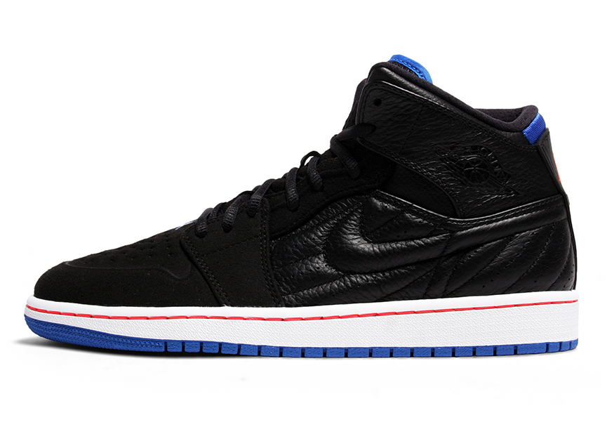 retro blue and black jordans