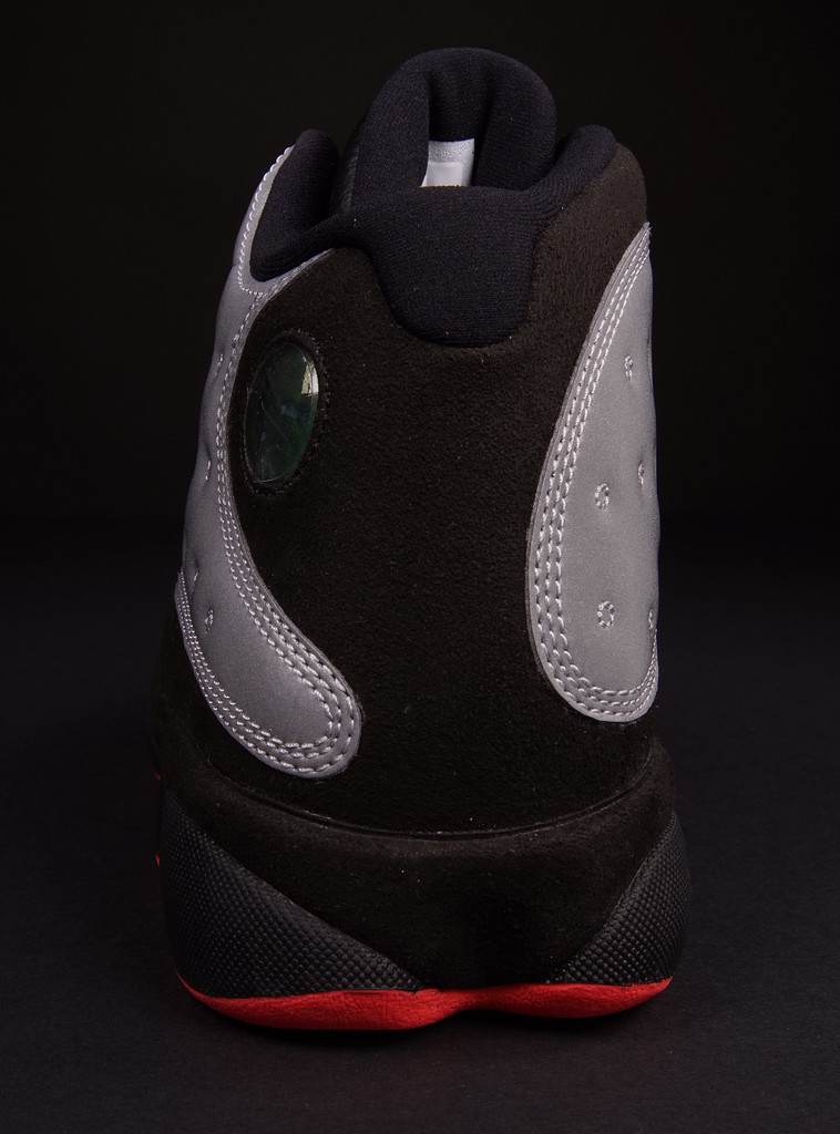 jordan 13 black reflective