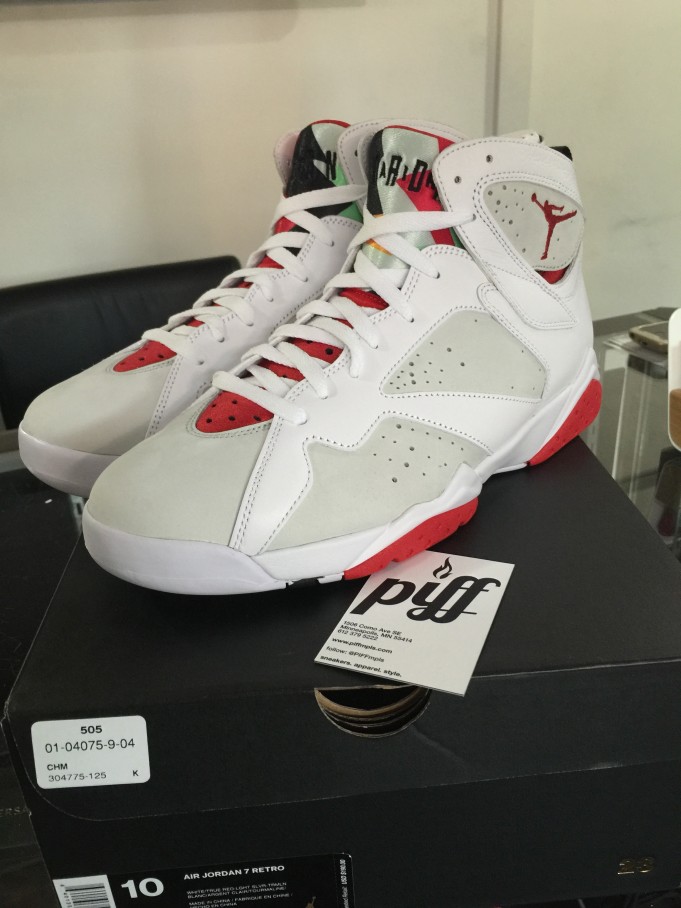 mens air jordan 7 hare