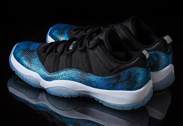 Jordan 11 Snakeskin Black