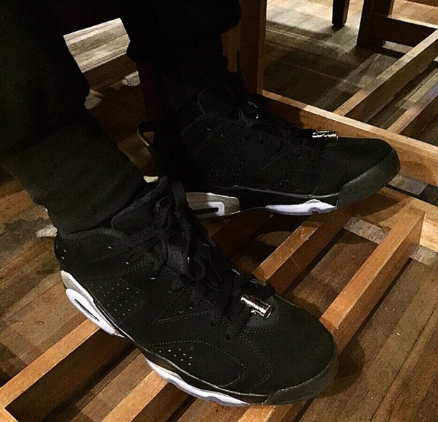 jordan 6 tech chrome on feet