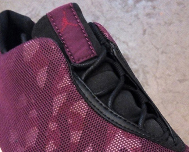 low top burgundy jordans