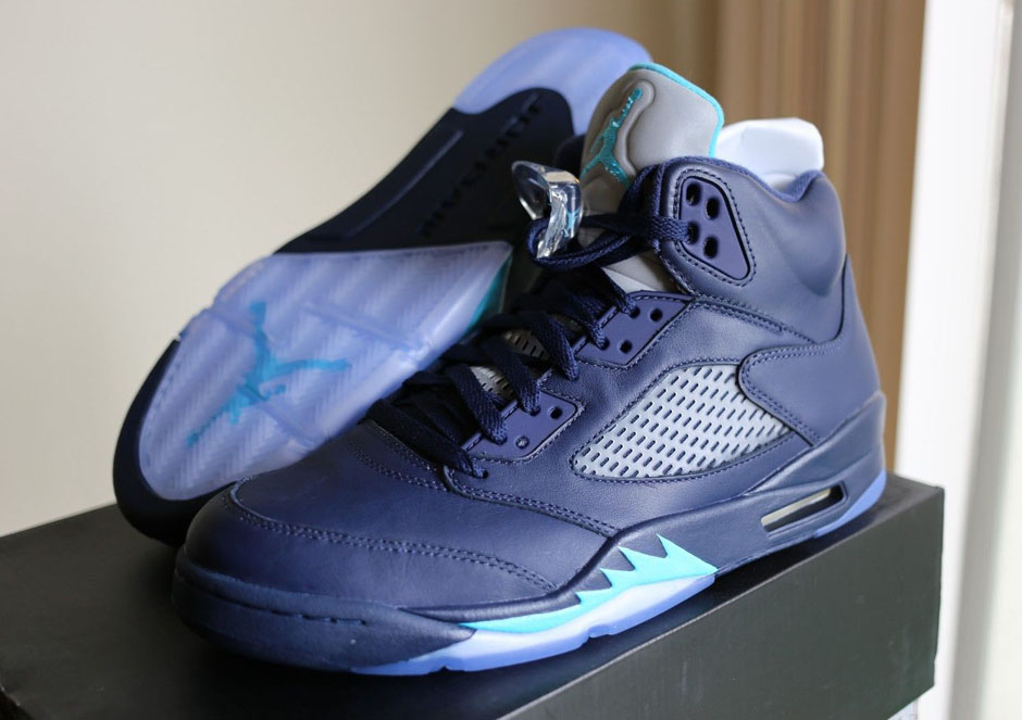 pre grape jordan 5