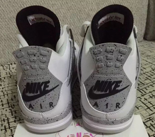 nike jordan 4 white cement