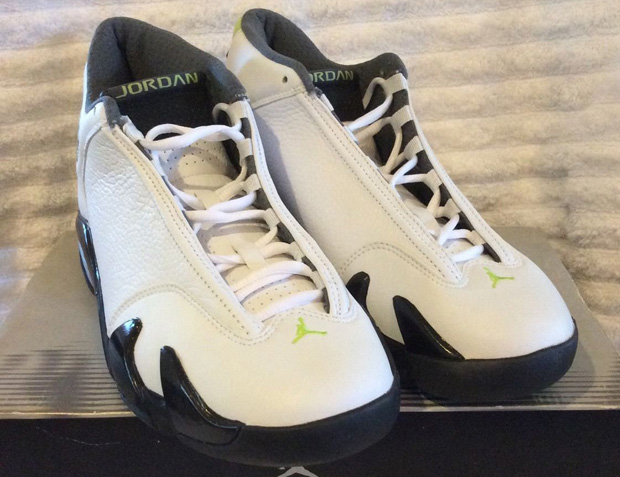 air jordan 14 chartreuse