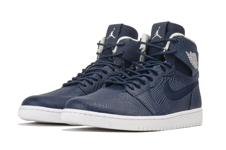 navy jordan 1s