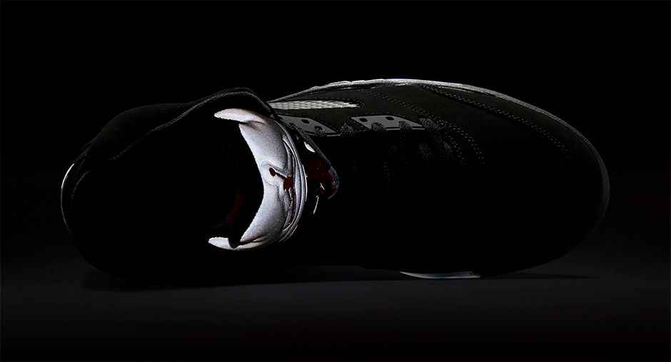 metallic fives jordans