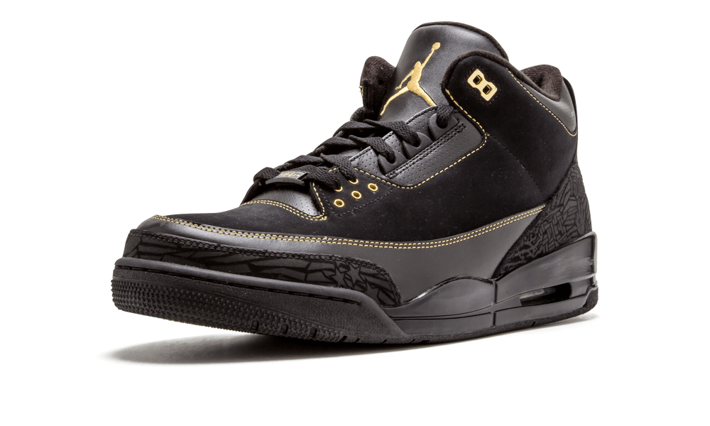 jordan 3 black multi color