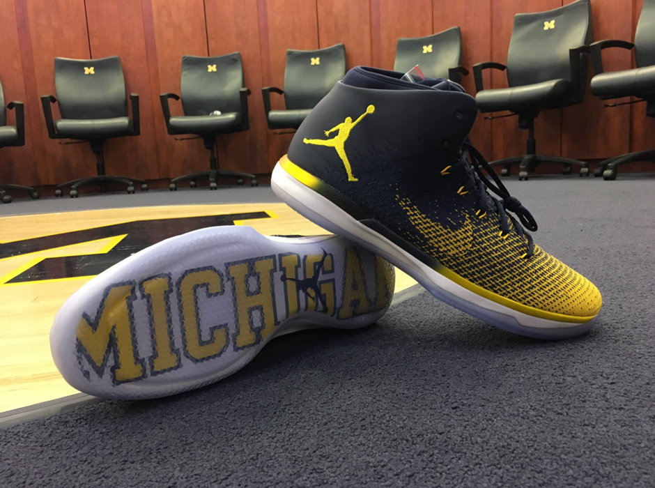 Michigan Air Jordan 31s for sale on 3/7 and they're perfect | mgoblog Really?