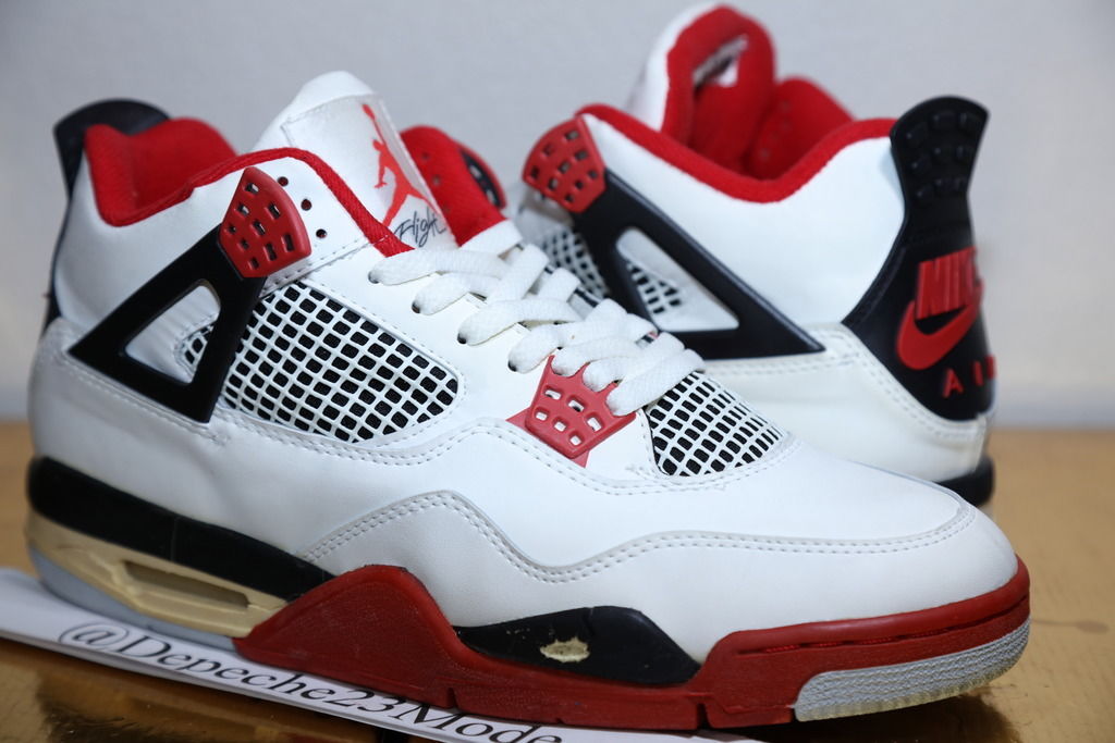 jordan 4 fire red 1989