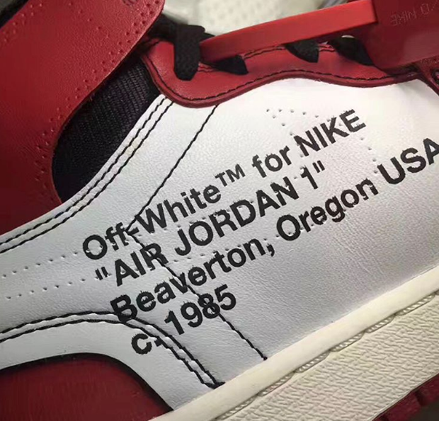 off white for air jordan 1